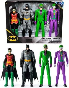Pack 4 Figuras 6", Batman, Sunny