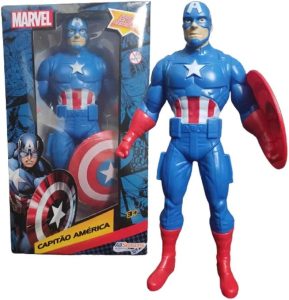 Boneco Articulado Capitão América, Semaan