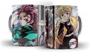 Caneca Demon Slayer Tanjiro & Zenitsu & Inosuke