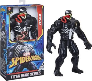 Marvel, Boneco Venom Titan Hero Series, Preto
