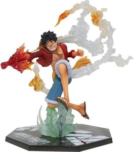 Anime One Piece Figure Fire Fist Luffy Ace Action Figures PVC Model Toys Figure Figuras Figura de ação