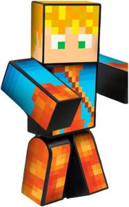 Boneco Lopers 35cm - Minecraft