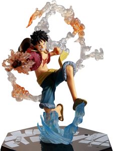 Punho de Fogo Figura Luffy Anime Hero Luffy Boneca Punho de Fogo Luffy Figura de Ação Série Modelo Personagem Brinquedos Ornamentos Decorativos