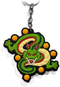 Chaveiro Emborrachado Personagens Dragon B Resistente Decorativo Mochilas Fã Gamer Geek Durabilidade Presente Anime Nerd Colecionável Chave Filme Jogos Games Videogame Pingente PREMIUM