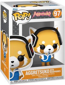 Funko POP Sanrio: Aggretsuko with Headphones - Collectable Vinyl Figure - Gift Idea - Official Merchandise - for Kids & Adults - Anime Fans - Model Figure for Collectors and Display