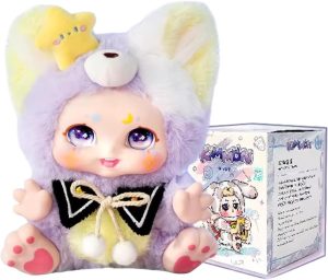 CALEMBOU Plush Doll Blind Box Figures, KIMMON Answer Series Mystery Box Plush Toys, Anime Plushies Soft Stuffed Animals Birthday Gift for Girls