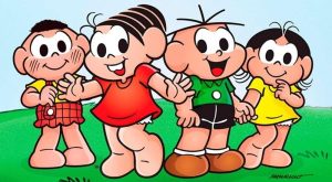 Kit Gibi Turma da Monica com 5 (Unidades) - Sem Repetições