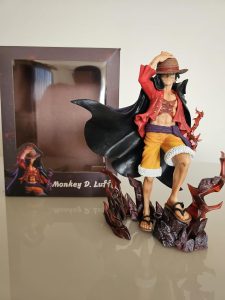 Boneco Monkey D. Luffy One Piece Estatueta Colecionavel Action Figure Anime Presente