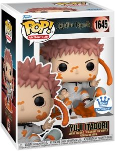 Funko Animação Pop! - Boneco de vinil Jujutsu Kaisen Yuji Itadori, 12 cm, exclusivo