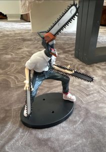 Denji Action Figure Chaisaw Man Estátua Anime Boneco Figura de Ação