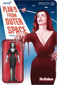 Super7 Vampira Plan 9 from Outer Space Grayscale - 3.75" Vampira Action Figure Classic Horror Movie Collectibles and Retro Toys