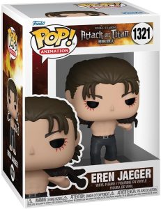 POP! ATTACK ON TITAN - EREN JAEGER COM CAMISA ABERTA #1321