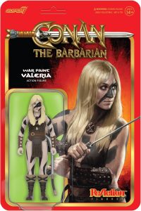Super7 Conan The Barbarian War Paint Valeria - 3.75" Conan Action Figure with Accessory Classic Movie Collectibles and Retro Toys