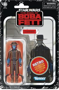STAR WARS Retro Collection Cad Bane, The Book of Boba Fett 3.75 Inch Collectible Action Figures, Ages 4 and Up
