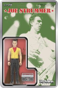 Super7 The Clash Joe Strummer - 3.75" The Clash Action Figure with Accessory Classic Music Collectibles and Retro Toys